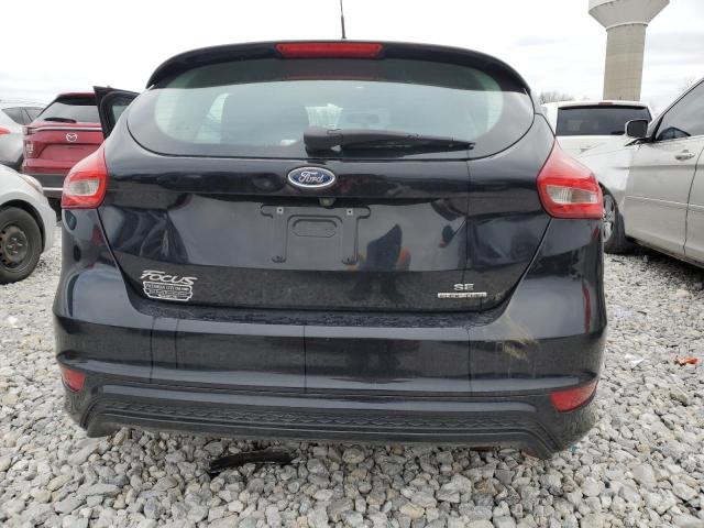 1FADP3K24GL237800 - 2016 FORD FOCUS SE BLACK photo 6