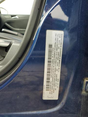 3VWDZ7AJXBM341300 - 2011 VOLKSWAGEN JETTA SE BLUE photo 13