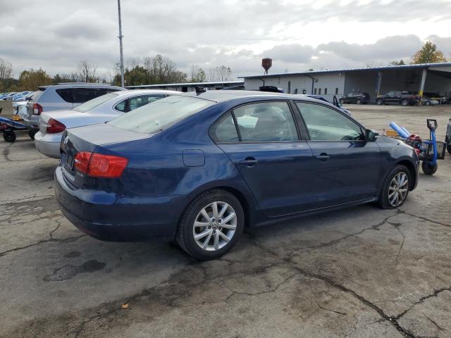 3VWDZ7AJXBM341300 - 2011 VOLKSWAGEN JETTA SE BLUE photo 3