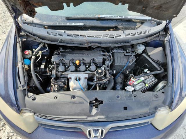 2HGFG12857H578326 - 2007 HONDA CIVIC EX BLUE photo 11