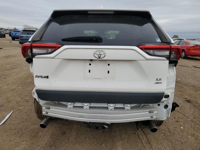 JTMF1RFV1KD518094 - 2019 TOYOTA RAV4 LE Weiß Foto 6