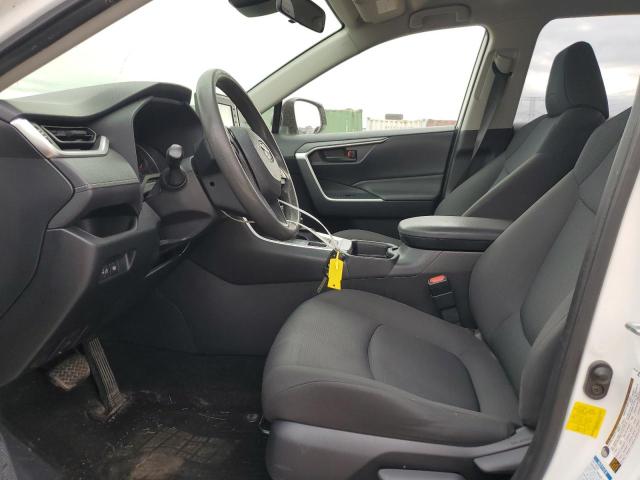 JTMF1RFV1KD518094 - 2019 TOYOTA RAV4 LE Weiß Foto 7