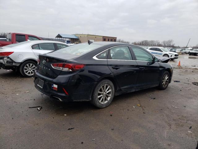 5NPE24AF1KH745114 - 2019 HYUNDAI SONATA SE BLACK photo 3