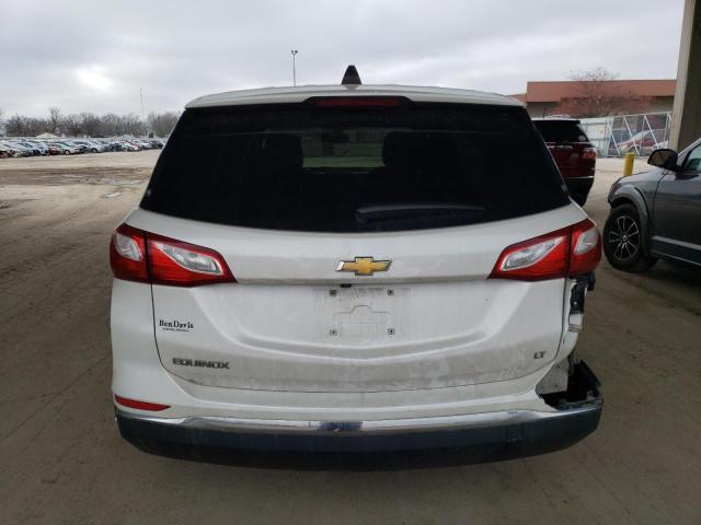 2GNAXJEV6J6244634 - 2018 CHEVROLET EQUINOX LT WHITE photo 6