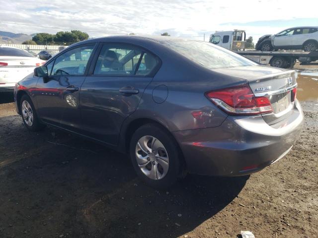 2HGFB2F50FH528470 - 2015 HONDA CIVIC LX GRAY photo 2