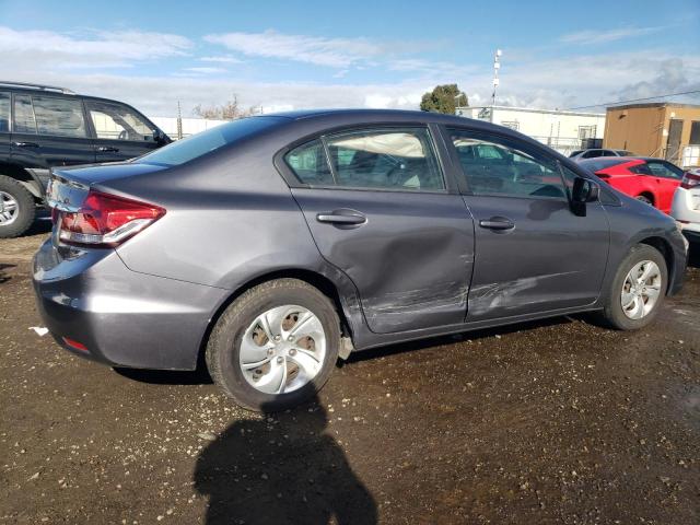 2HGFB2F50FH528470 - 2015 HONDA CIVIC LX GRAY photo 3