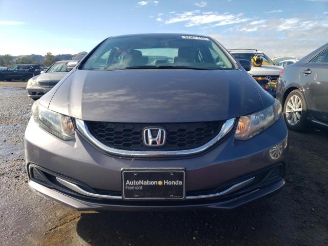 2HGFB2F50FH528470 - 2015 HONDA CIVIC LX GRAY photo 5