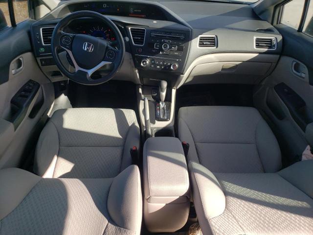 2HGFB2F50FH528470 - 2015 HONDA CIVIC LX GRAY photo 8