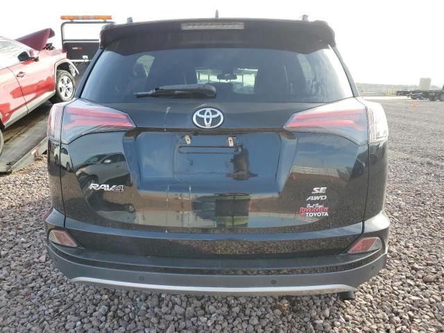 2T3JFREV1HW626370 - 2017 TOYOTA RAV4 SE BLACK photo 6