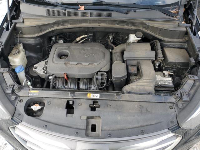 5XYZU3LB6HG483106 - 2017 HYUNDAI SANTA FE S أسود صورة 12