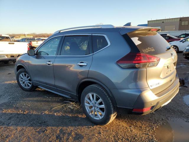 KNMAT2MT4KP521292 - 2019 NISSAN ROGUE S GRAY photo 2