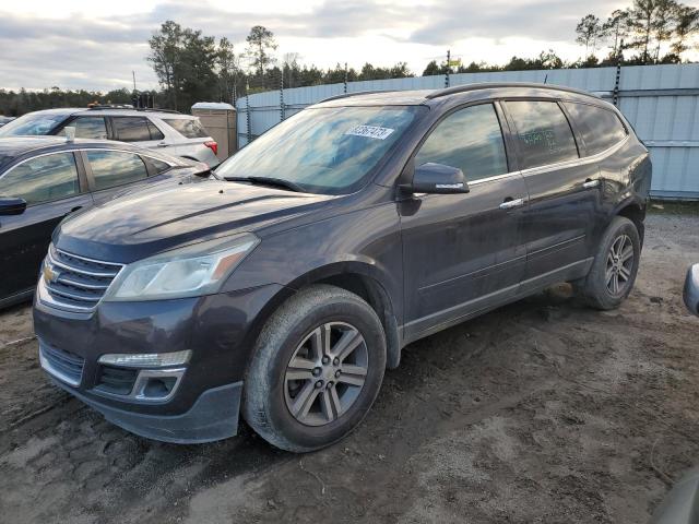 1GNKRHKD7GJ121987 - 2016 CHEVROLET TRAVERSE LT GRAY photo 1