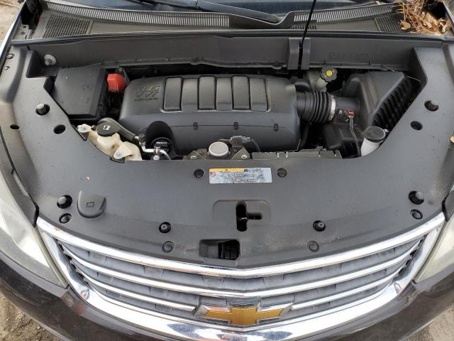 1GNKRHKD7GJ121987 - 2016 CHEVROLET TRAVERSE LT GRAY photo 12