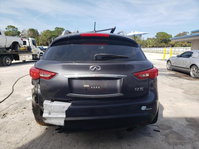 JNRAS18U19M104577 - 2009 INFINITI FX35 GRAY photo 6