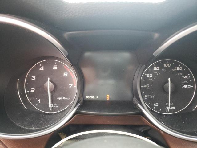 ZASFAKBNXJ7C22671 - 2018 ALFA ROMEO STELVIO TI BROWN photo 9