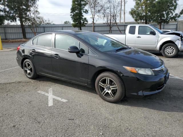 2HGFB2F5XCH609410 - 2012 HONDA CIVIC LX BLACK photo 4