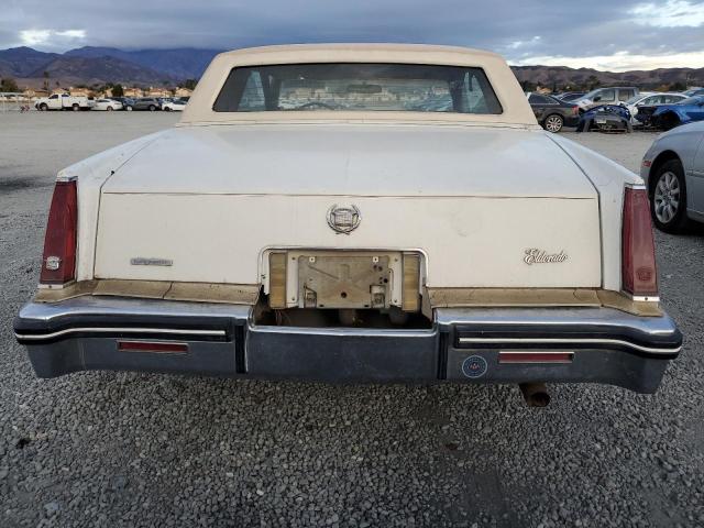 1G6AL5783CE608934 - 1982 CADILLAC ELDORADO WHITE photo 6