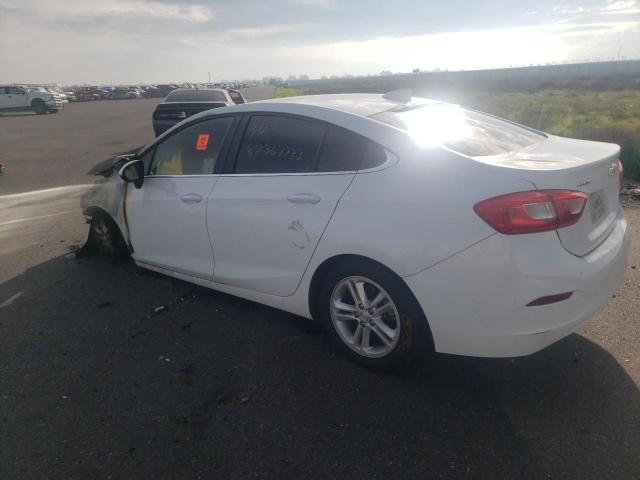 1G1BE5SM1H7171231 - 2017 CHEVROLET CRUZE LT WHITE photo 2