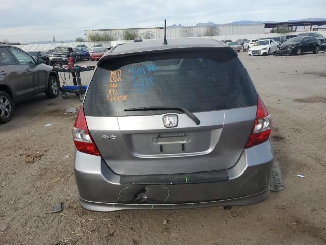 JHMGD386X7S052861 - 2007 HONDA FIT S 石墨色 照片 6