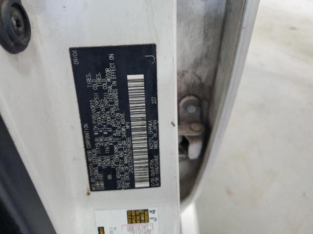 JTLKT324750198265 - 2005 TOYOTA SCION XB Ақ фото 12