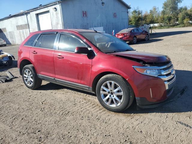 2FMDK3JC7DBB36342 - 2013 FORD EDGE SEL Bordeaux photo 4