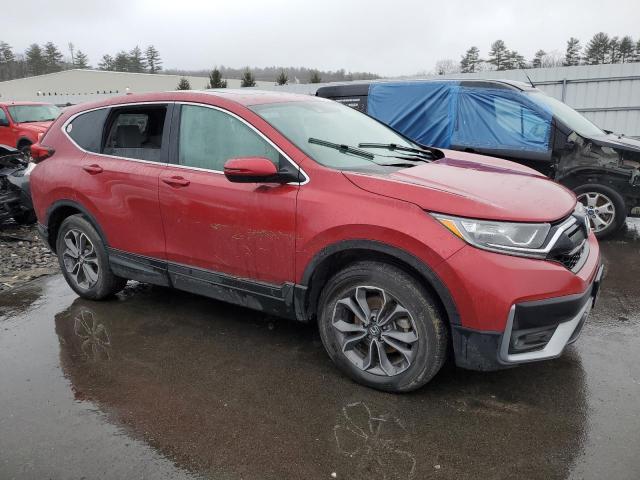 2HKRW2H5XLH667201 - 2020 HONDA CR-V EX RED photo 4