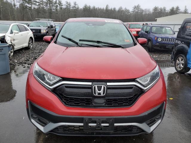 2HKRW2H5XLH667201 - 2020 HONDA CR-V EX RED photo 5