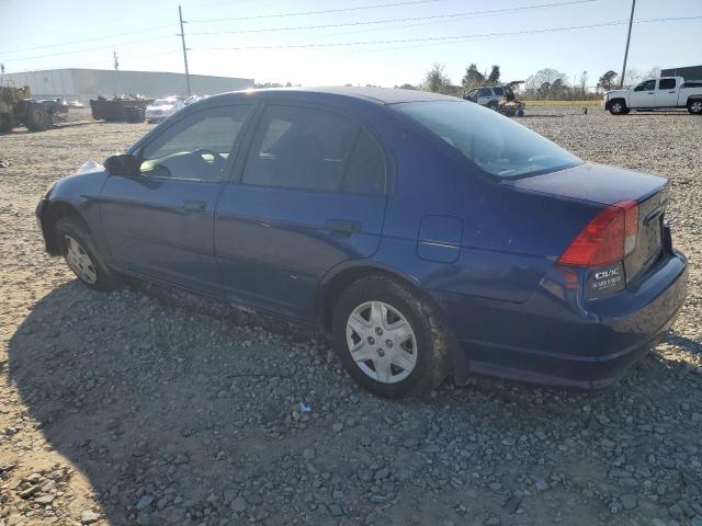 2HGES16324H611030 - 2004 HONDA CIVIC DX VP Կապույտ լուսանկար 2
