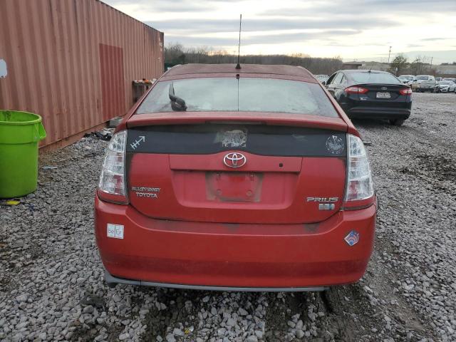 JTDKB20U277644943 - 2007 TOYOTA PRIUS RED photo 6