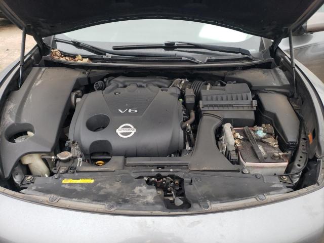 1N4AA5AP2EC442820 - 2014 NISSAN MAXIMA S GRAY photo 11