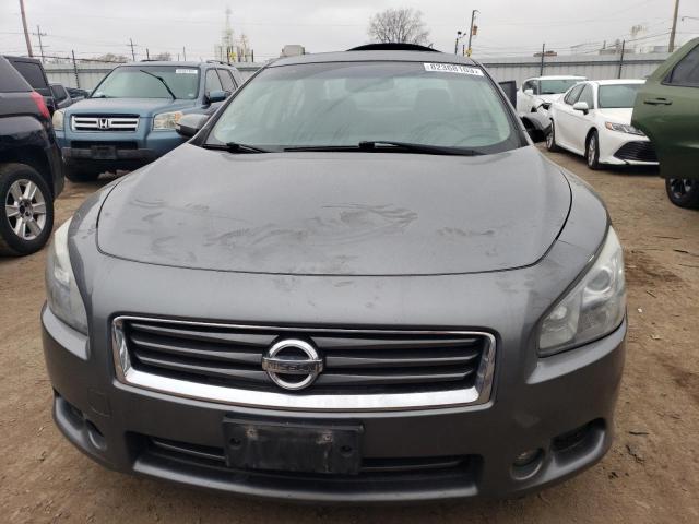 1N4AA5AP2EC442820 - 2014 NISSAN MAXIMA S GRAY photo 5