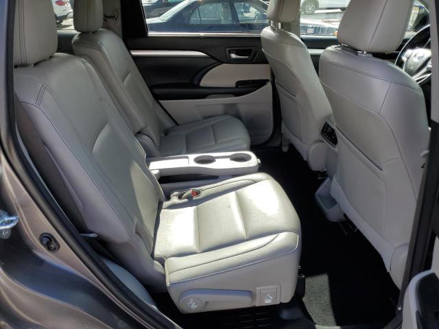 5TDKKRFH6FS043736 - 2015 TOYOTA HIGHLANDER XLE Grau Foto 11