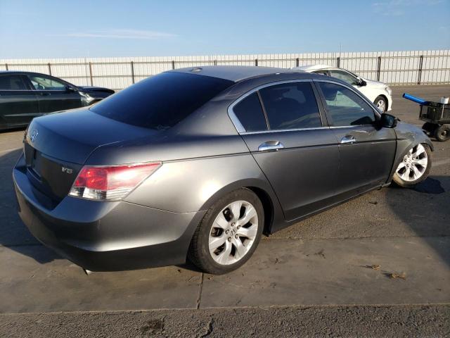 1HGCP36869A039515 - 2009 HONDA ACCORD EXL GRAY photo 3