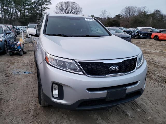 5XYKT4A67EG547360 - 2014 KIA SORENTO LX SILVER photo 5