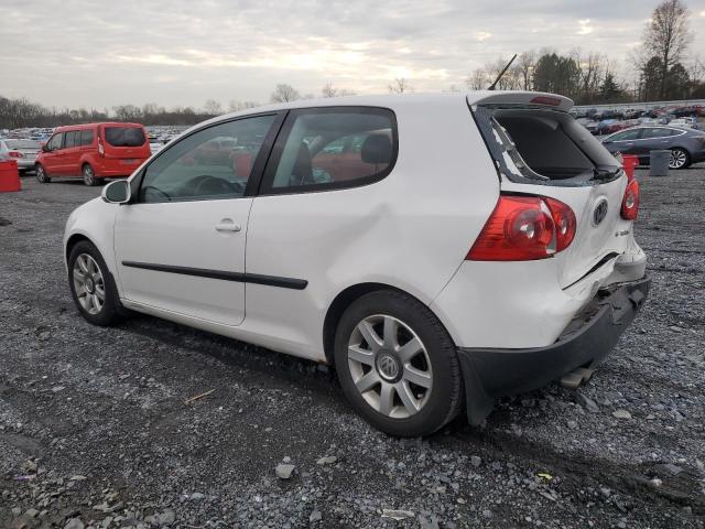 WVWAR71K37W070487 - 2007 VOLKSWAGEN RABBIT WHITE photo 2