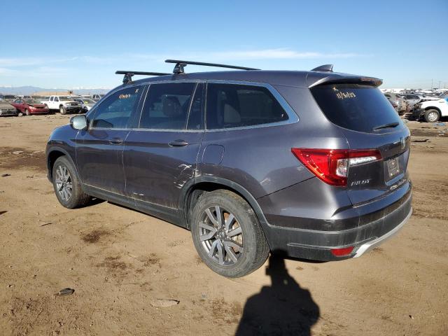 5FNYF6H30KB065115 - 2019 HONDA PILOT EX GRAY photo 2