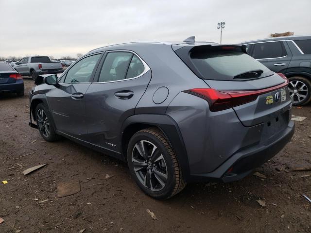 JTHU9JBH2K2010308 - 2019 LEXUS UX 250H GRAY photo 2