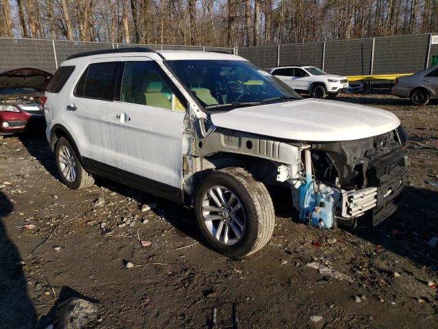 1FM5K7B89GGA42630 - 2016 FORD EXPLORER WHITE photo 4