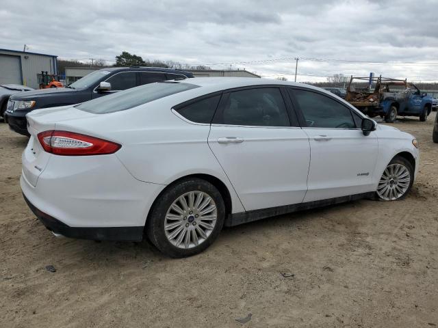 3FA6P0UU2GR292690 - 2016 FORD FUSION S HYBRID WHITE photo 3