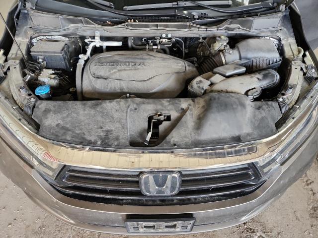 5FNRL6H91NB055053 - 2022 HONDA ODYSSEY ELITE ნაცრისფერი ფოტო 12
