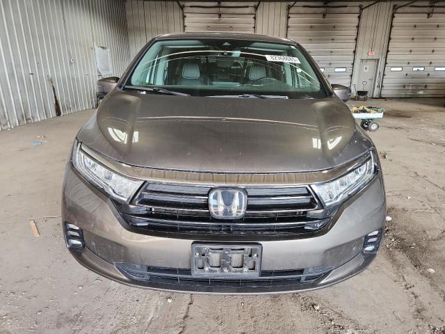 5FNRL6H91NB055053 - 2022 HONDA ODYSSEY ELITE ნაცრისფერი ფოტო 5