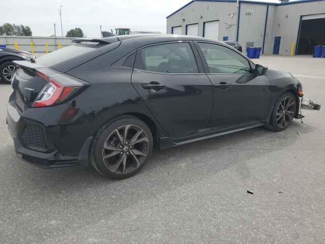 SHHFK7H40KU204983 - 2019 HONDA CIVIC SPORT Чорний фото 3