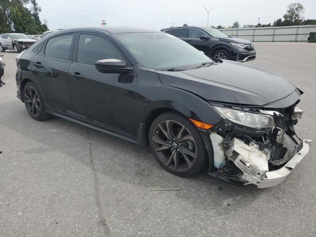 SHHFK7H40KU204983 - 2019 HONDA CIVIC SPORT Чорний фото 4