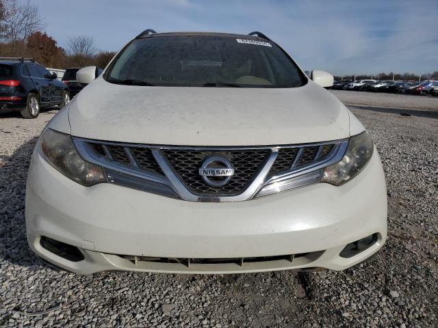 JN8AZ1MW5BW174536 - 2011 NISSAN MURANO S WHITE photo 5