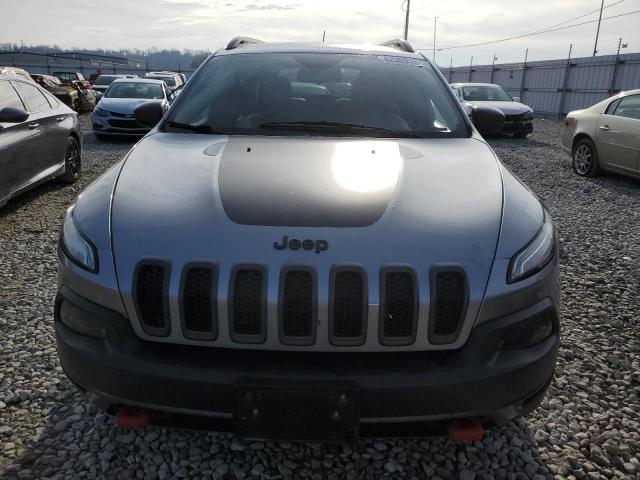 1C4PJMBSXEW159758 - 2014 JEEP CHEROKEE TRAILHAWK ვერცხლისფერი ფოტო 5