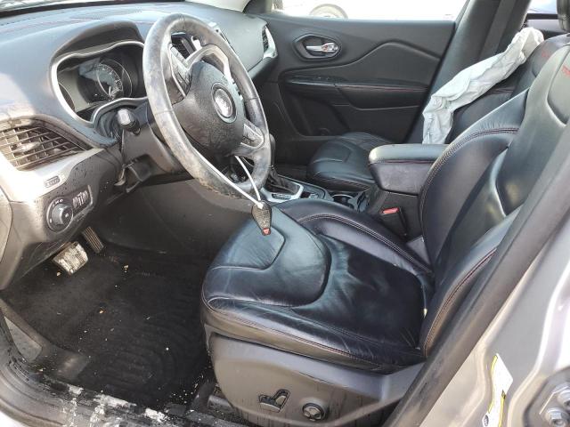 1C4PJMBSXEW159758 - 2014 JEEP CHEROKEE TRAILHAWK ვერცხლისფერი ფოტო 7