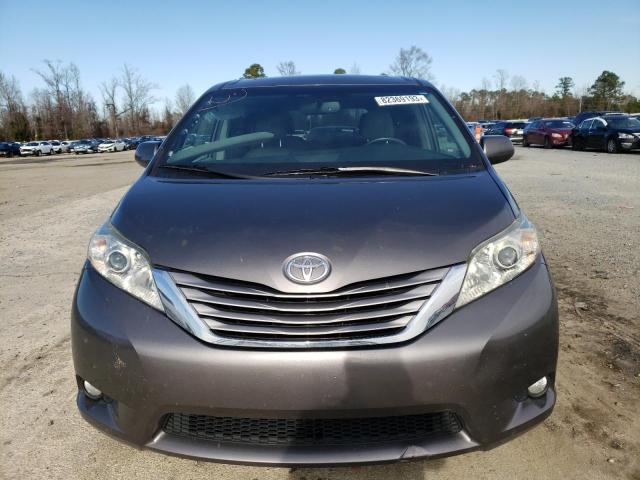 5TDYK3DC5FS671902 - 2015 TOYOTA SIENNA XLE GRAY photo 5