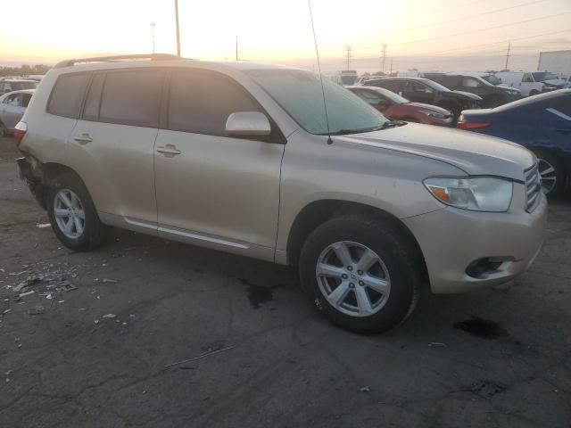 5TDZK3EH4AS011762 - 2010 TOYOTA HIGHLANDER ბეჟი ფოტო 4