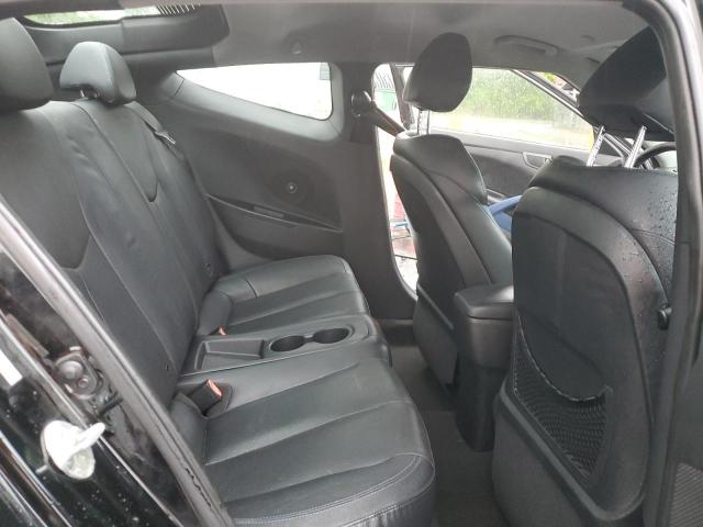 KMHTC6AE1DU166605 - 2013 HYUNDAI VELOSTER TURBO Սև լուսանկար 10