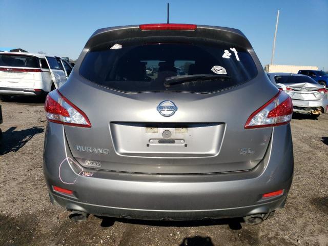 JN8AZ1MU0BW070082 - 2011 NISSAN MURANO S GRAY photo 6